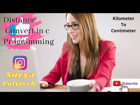 Distance convert in C Programming