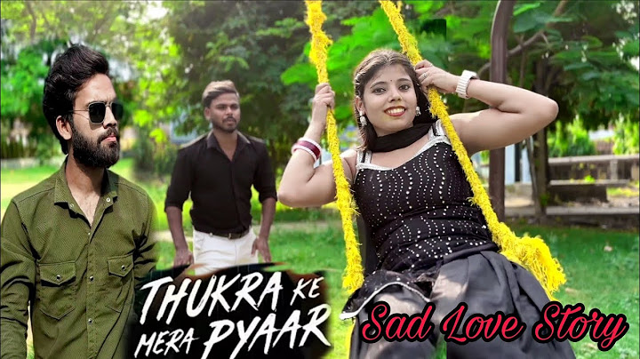 Thukra ke mera pyar mera inteqam dekhegi.  A different approach. Must Watch the climax. Sad Story💔