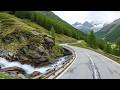 Scenic Drive from Alta Valsesia Nature Reserve to Zermatt Switzerland via Simplon Pass