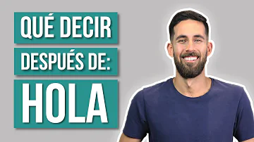 ¿Qué le dices a una chica después de saludarla?