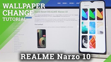 How to Open List of Wallpapers on REALME Narzo 10 – Screen Style