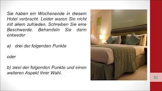 Beschwerdebrief Hotelzimmer telc B2