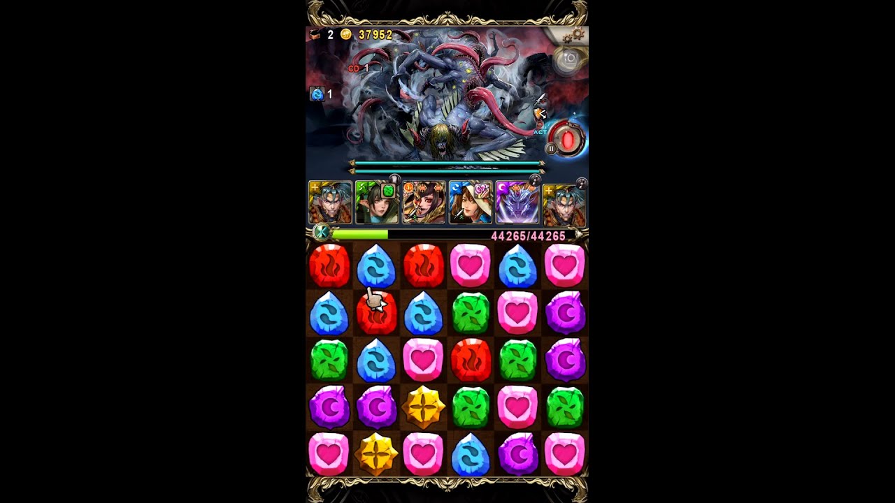 [Tower of Saviors] Nightmare Stage - The Pacifier Demon (2★ Xiang Yu ...