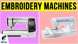 8 best embroidery machines 2020