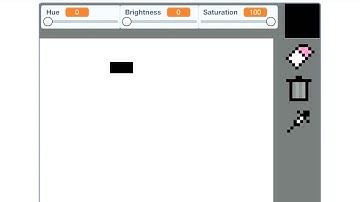I made a pixel art maker in scratch