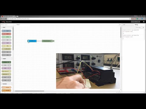 Setup for IoT demo with Event-E-Mail-Alert in Node-RED