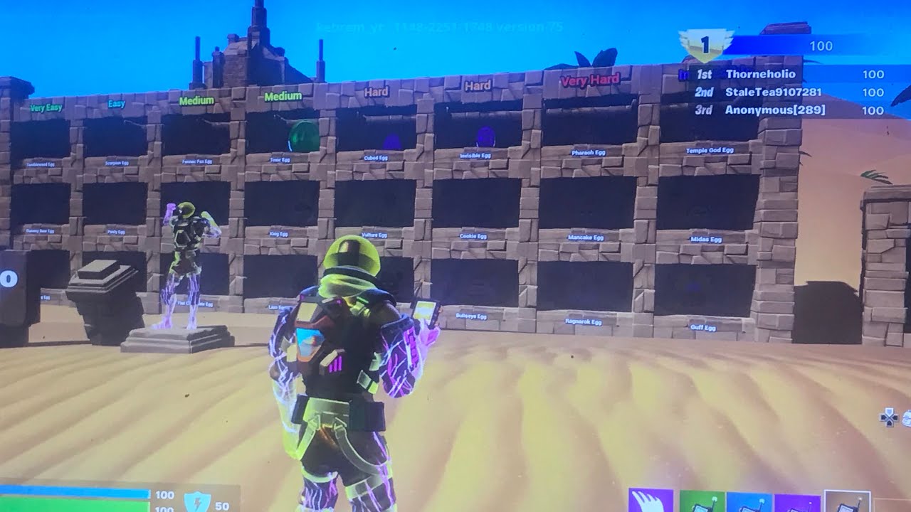 Fortnite Egg Hunt - All Desert Egg Locations In Order