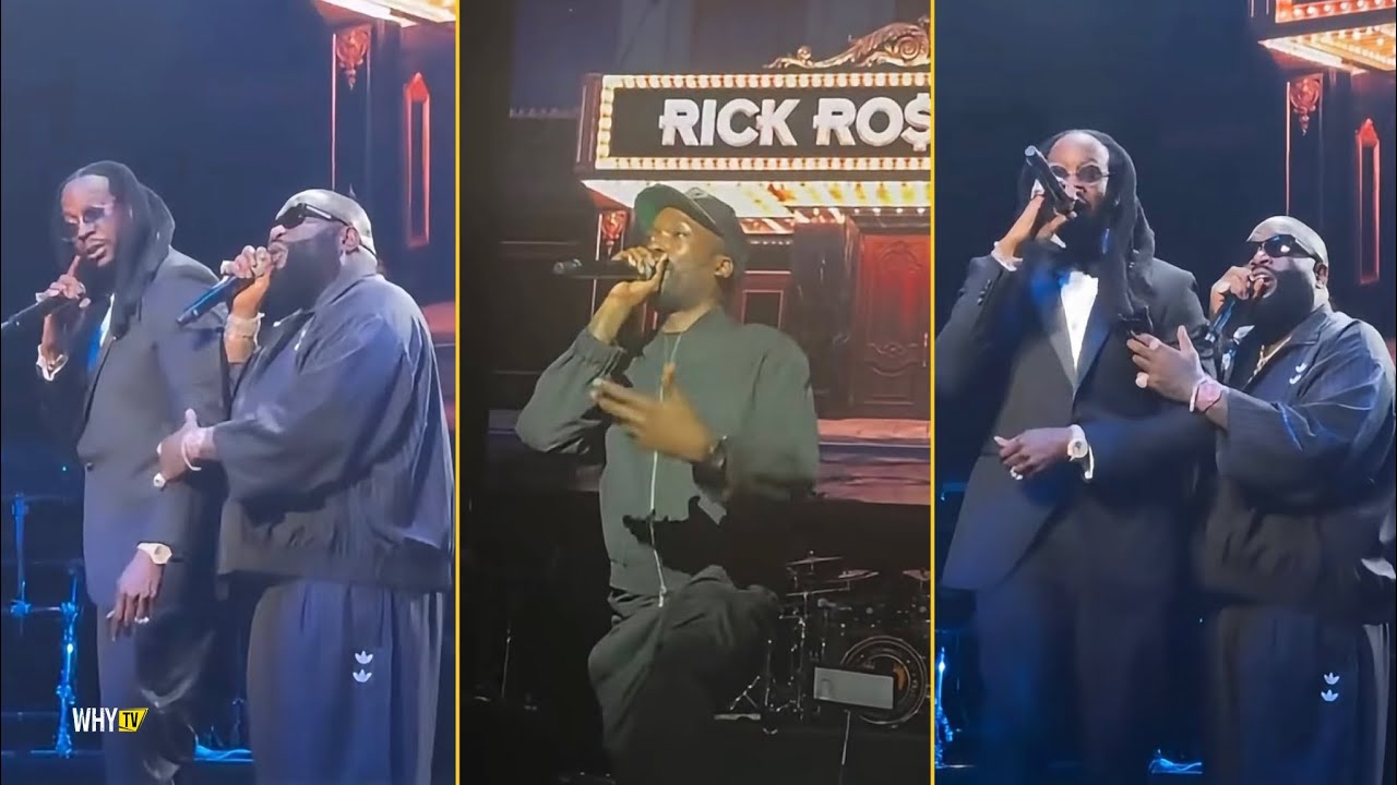 "Rick Ross Shuts Down the Fox Theatre" — Boss anthems meet orchestral arrangements as Ross reunites with rap royalty in Atlanta.