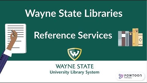 WSU Libraries: Reference Services