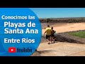 Las Playas de Santa Ana - Entre Ríos - Balnearios en la costa del Rió Uruguay - Camping Santa Ana