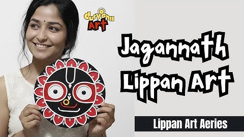 Jagannath Lippan Art | Easy Clay Wall Hanging | Traditional Wall Decor | Duryoshii Art