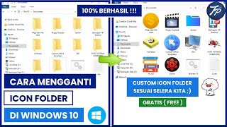 Cara Mengganti Icon Folder Di Laptop Atau PC Windows 10 | Ganti Icon Folder