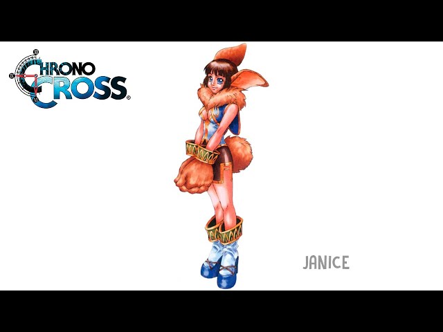 Janice Concept - Characters & Art - Chrono Cross