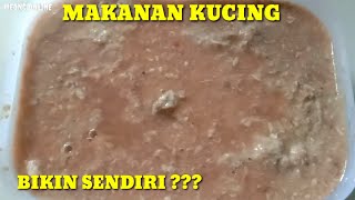 SANGAT MUDAH!!! CARA MEMBUAT MAKANAN KUCING DARI TEMPE DAN IKAN TINGKOL DI CAMPUR AGAR AGAR