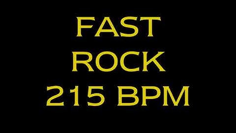 Drum Loops for Practice Fast rock 215 bpm