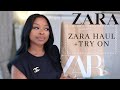 ZARA HAUL: New in + Sale | Try on