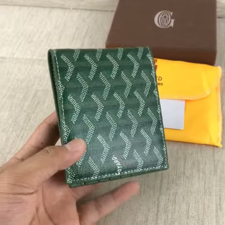 Goyard Men's Victoire Bi-Fold Wallet Black