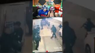 ¡Increíble escape de la Guardia Nacional! #shorts