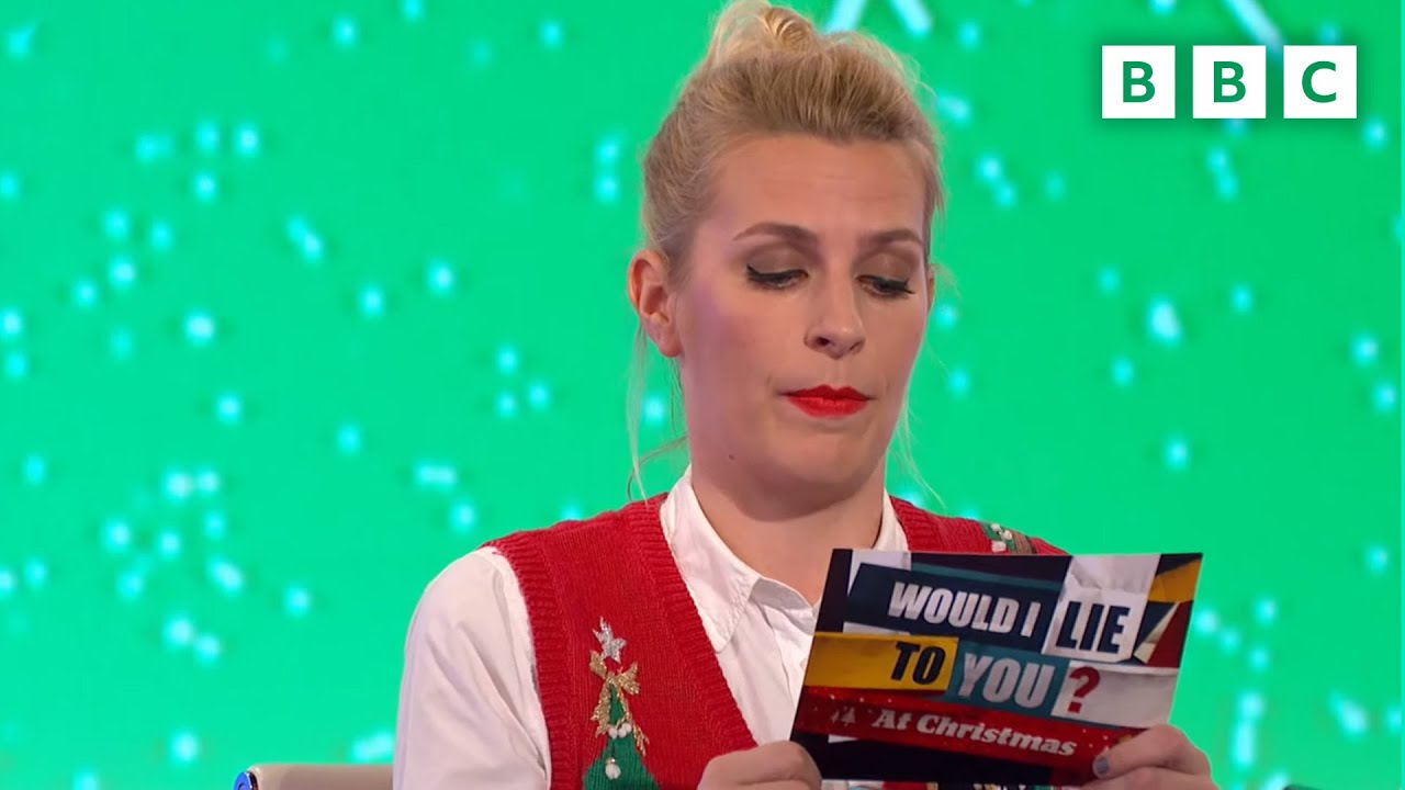 Sara Pascoe's Christmas Decoration Debacle! Would I Lie To You? YouTube