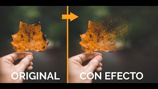 Create An Amazing Dispersion Effect On Any Image Very Easily