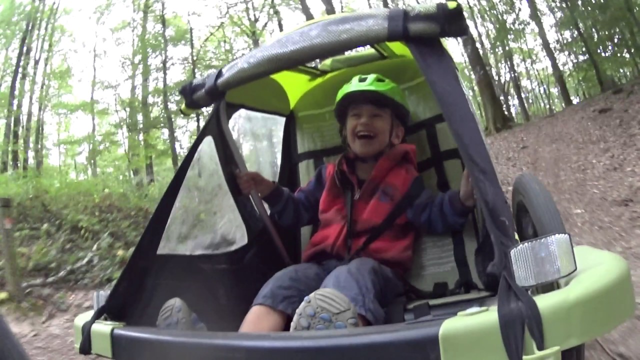 Remorque VTT avec Cédric 05 août 2017