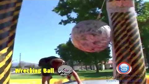 Wrecking Ball Competitive Interactive Game for Event Rentals in Toronto