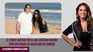 El ataque de celos de Cristian Castro con su exnovia: los detalles en la columna de Marina Calabró