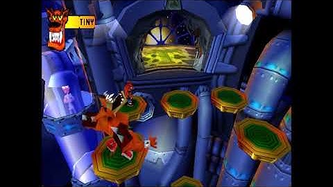 Crash Bandicoot 2 - Cortex strikes back (1997): B3 TINY TIGER _ relaxing & enjoyable gameplay