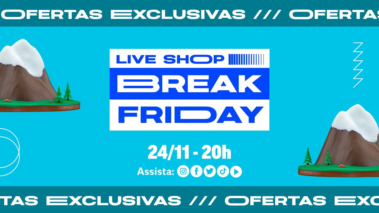 Live Shop Hurb - Ofertas de Viagens na 𝗕𝗥𝗘𝗔𝗞 𝗙𝗥𝗜𝗗𝗔𝗬 ✈️