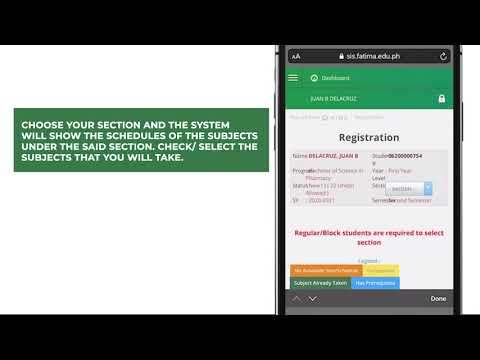 OLFU Online Enrollment Series 2021: How to Register? (Smart Phone)