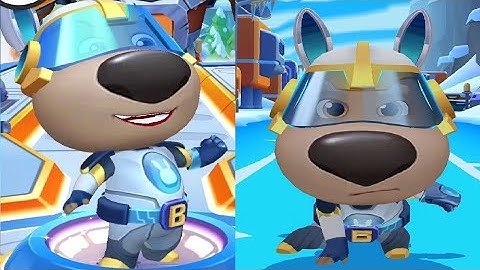 Talking Tom Hero Dash Android Gameplay New Update 2023 TALKING BEN NEW OUTFIT UNLOCKED