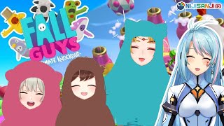 【Fall Guys】 Jatuh Bersama Teman karena Tidak Ingin Jatuh Sendirian 【NIJISANJI ID】