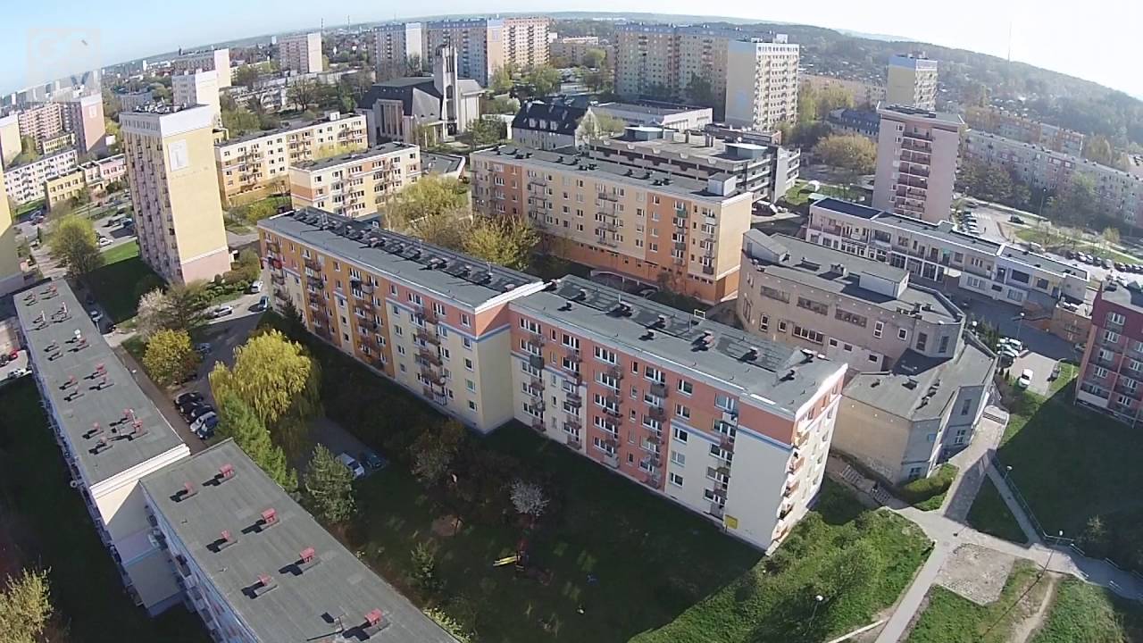 Olsztyn. Osiedle Nagórki z lotu ptaka
