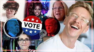 How To Have Hard Conversations About Voting (ft. Latrice Royale, Miles McKenna, Queen Jackie)