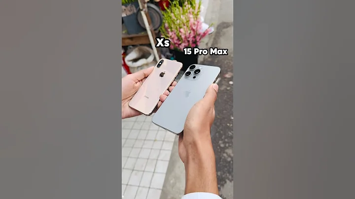 iPhone Xs vs iPhone 15 Pro Max || Camera Zoom Test! #shorts