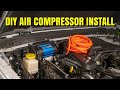 DIY Air Compressor Underhood Install Overland Jeep Gladiator / Wrangler