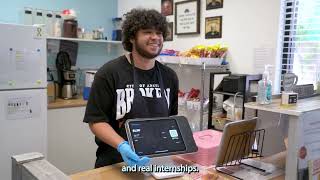 What is the B.R.I.D.G.E. Program at the Autism Academy for Education & Development