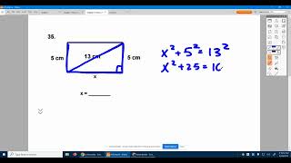 Geometry Chapter 1 Practice Test 2 #35