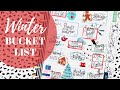 WINTER BUCKET LIST | Classic Happy Planner