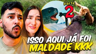 Apenas uns Animais que Escolheram o Oponente Errado PARTE 2! | Fala De Tudo - React