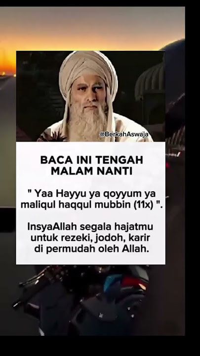 Rezeki Jodoh Tengah Malam! #dzikir #shorts