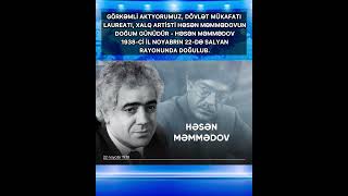 Görkəmli Aktyor 2003-Cü Il Avqustun 26-Da Vəfat Edib.