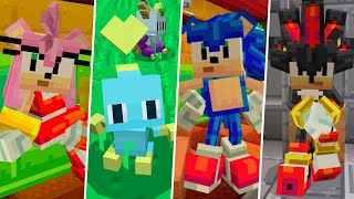 They put full Sonic levels and a Chao Garden in this Minecraft DLC