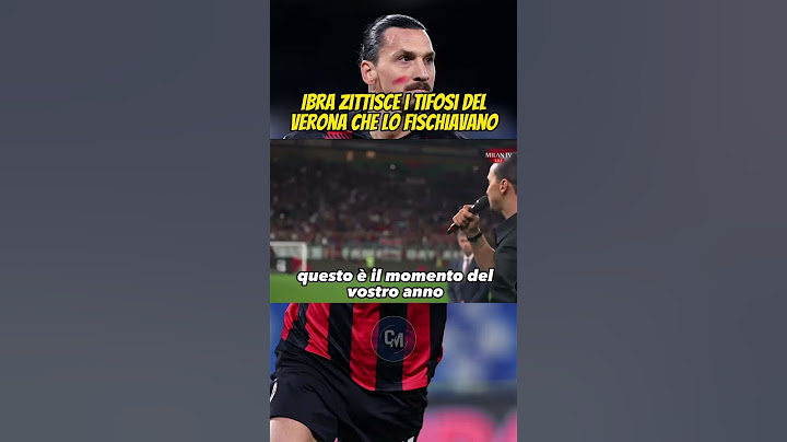Ibra zittisce i tifosi del Verona 🥶 #calcio