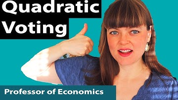 Quadratic Voting: Cross between a voting budget and a one-person-one-vote system