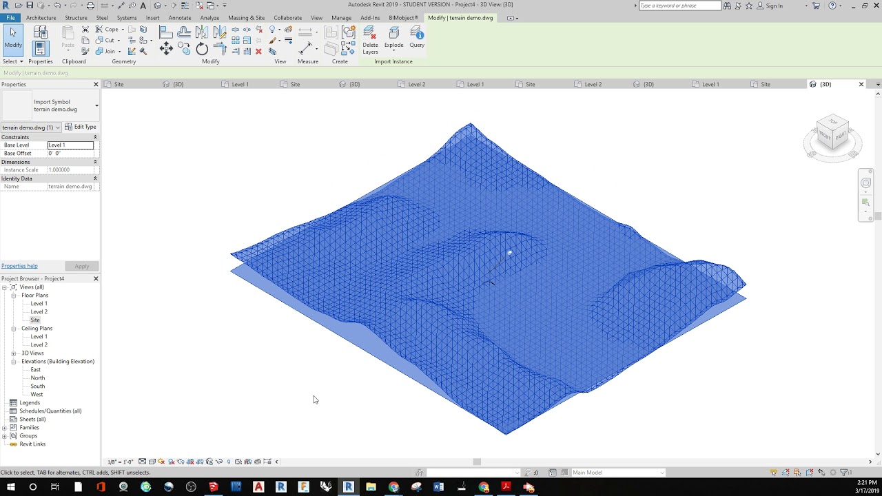 Revit Make Your Topography Easy Accurate And Editable YouTube