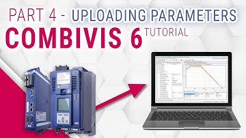 COMBIVIS 6 Tutorial: Part 04 - Parameter Upload Procedure for KEB F6 and S6 Drives