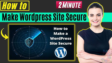 How to make wordpress site secure 2024 | wordpress security plugins free