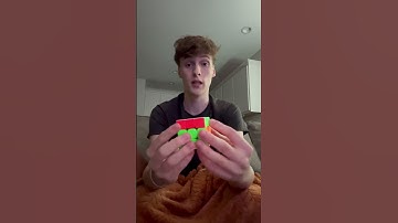 Really cool dot pattern on the Rubiks Cube super easy to do #rubikscube #3x3 #cubingshorts #cubing