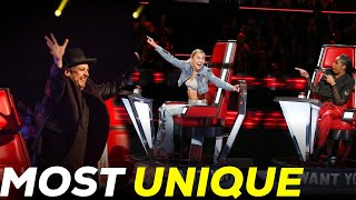 MOST UNIQUE COVERS ON THE VOICE EVER | MIND BLOWING